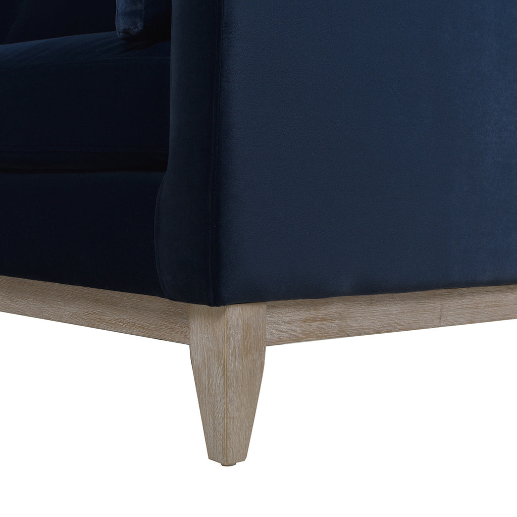 Knox 84" Modern Farmhouse Sofa, Dark