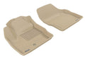 3D MAXpider 2007-2014 Land Rover Lr2 Kagu 1st Row Floormat - Tan L1LR00111502