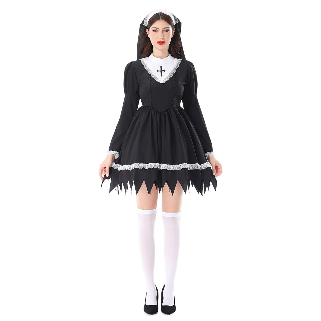 Halloween Vampire Dark Gothic Ghost Dress For Women