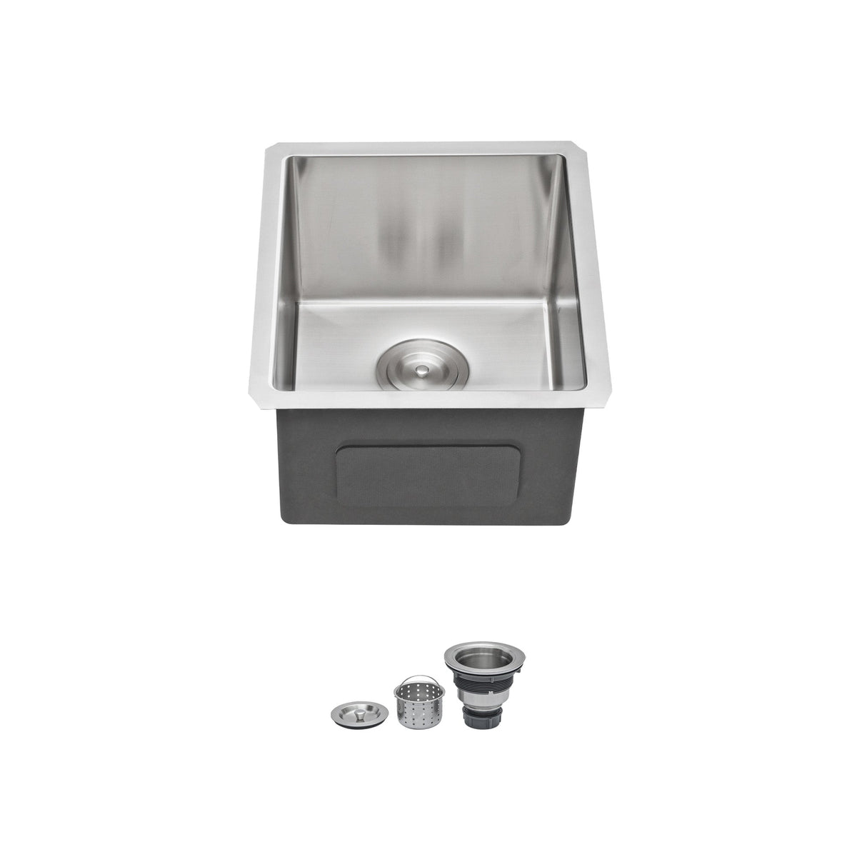 15 Inch Undermount Sink - Stainless Steel Kitchen Sink