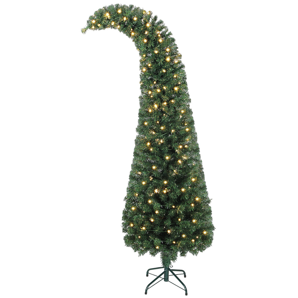 Homcom 6 ft Prelit Whimsical Christmas Tree