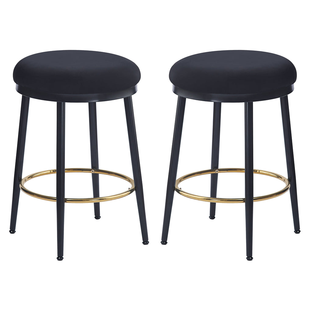 24.75" Modern Counter Stools Set of 2