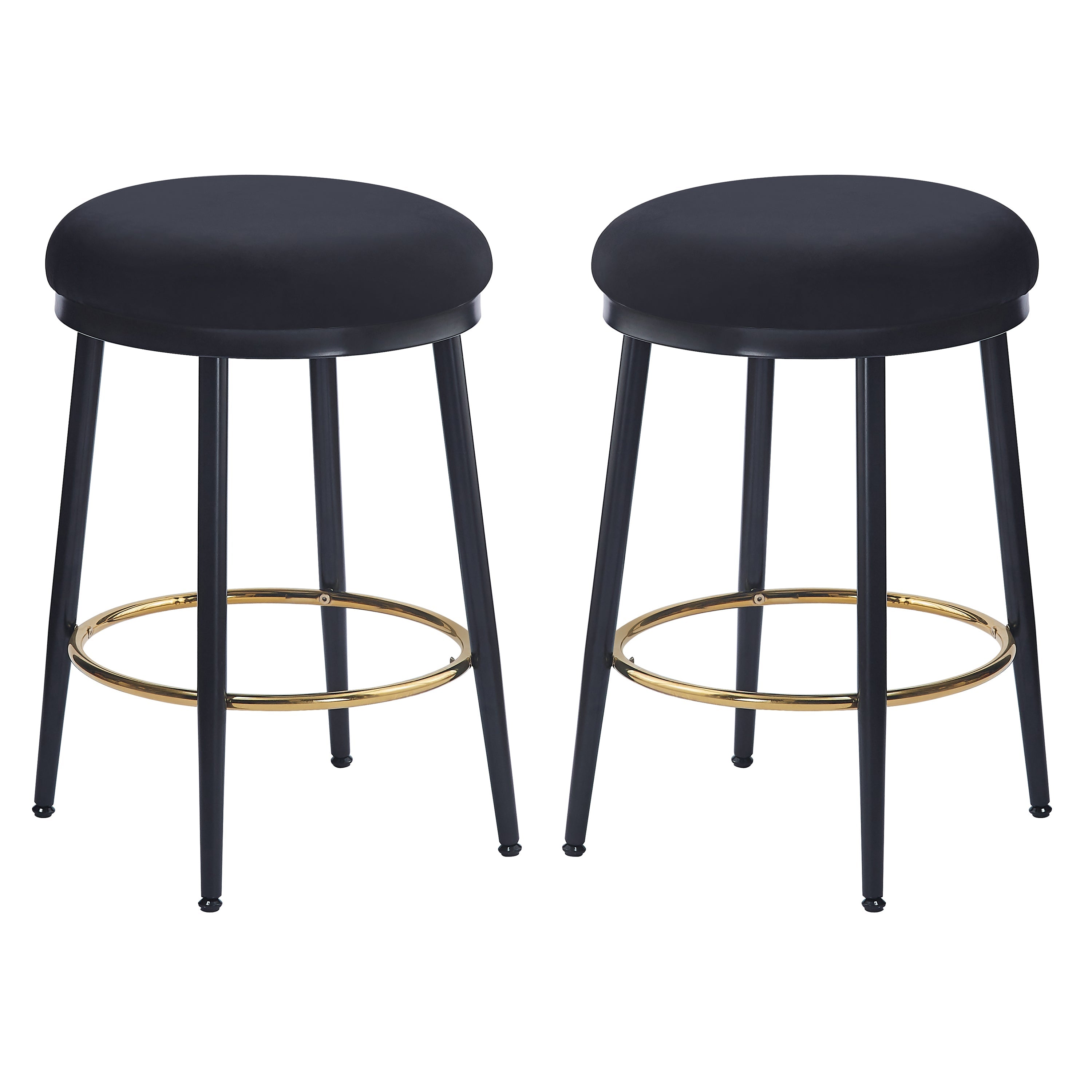24.75" Modern Counter Stools Set of 2