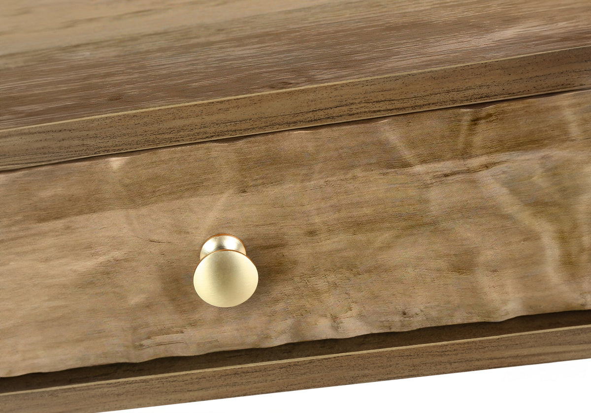 Mid-Century Modern Rectangular Coffee Table with Storage