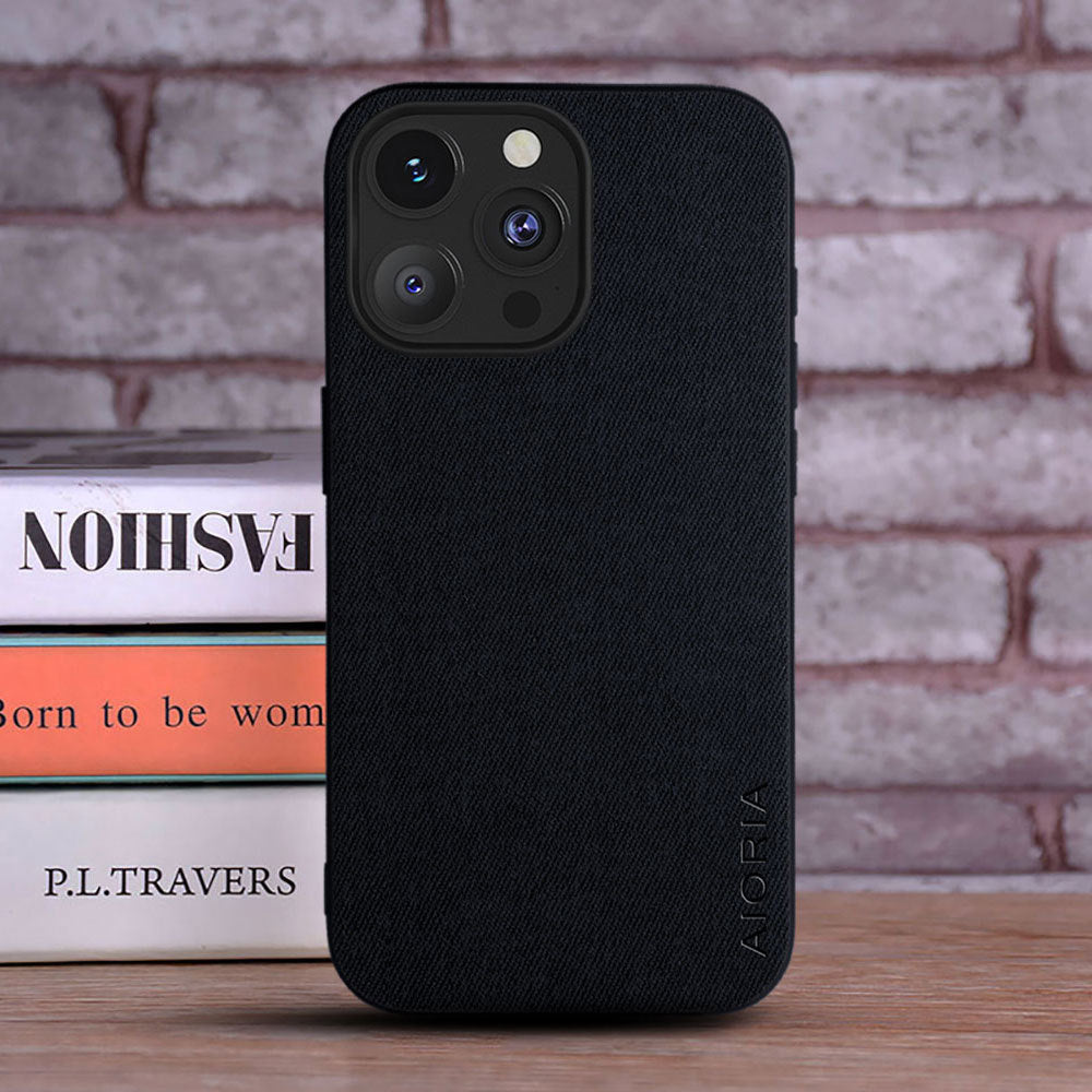 Simple Real Cloth Pattern Phone Case