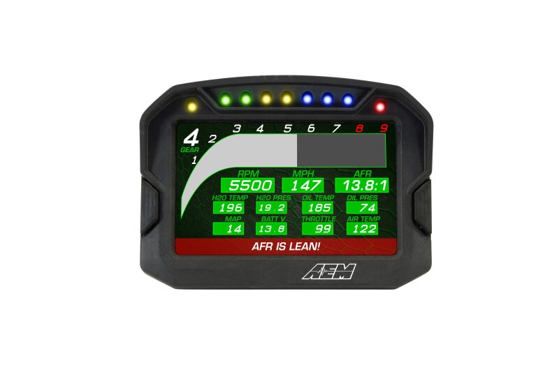 AEM CD-5L Carbon Logging Digital Dash Display 30-5601