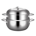 Household Double-layer Stainless Steel Soup Pot