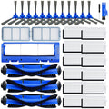 RoboVac 11S Replacement Part Compatible For Eufy RoboVac 11S, 15C, 30, 30C, 12, 35C, 25C, 15T Robotic Vacuums, 3 Rolling Brushes, 12 Filter Sets, 12 Side Brushes, 1 Rolling Brush Guard, 2 Pre Filters
