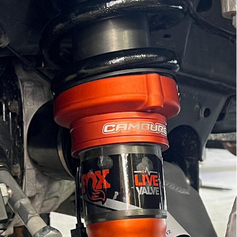 Camburg Ford Raptor 21-23 1in Front Spring Preload Spacer Kit (Fox Orange) CAM-110265-ORG