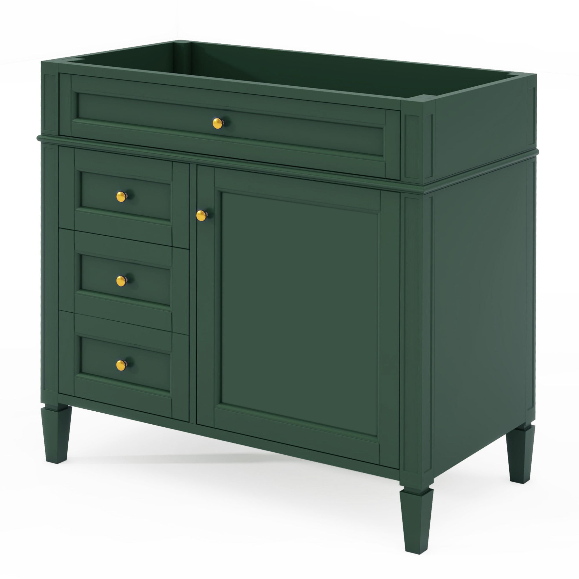 36" Bathroom Vanity Cabinet Without Top Sink