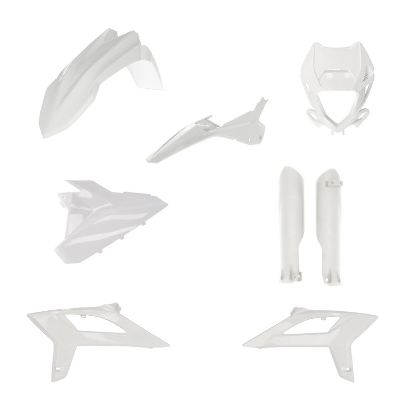 Acerbis 20-22 Beta RR/RC Full Plastic Kit - White 2936260002