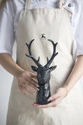 6x4x11" Darby 8-Point Deer Head Statue Decor