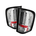 SPYDER Chevy Silverado 07-13 LED Tail Lights Chrm ALT-YD-CS07-LED-C 5001788