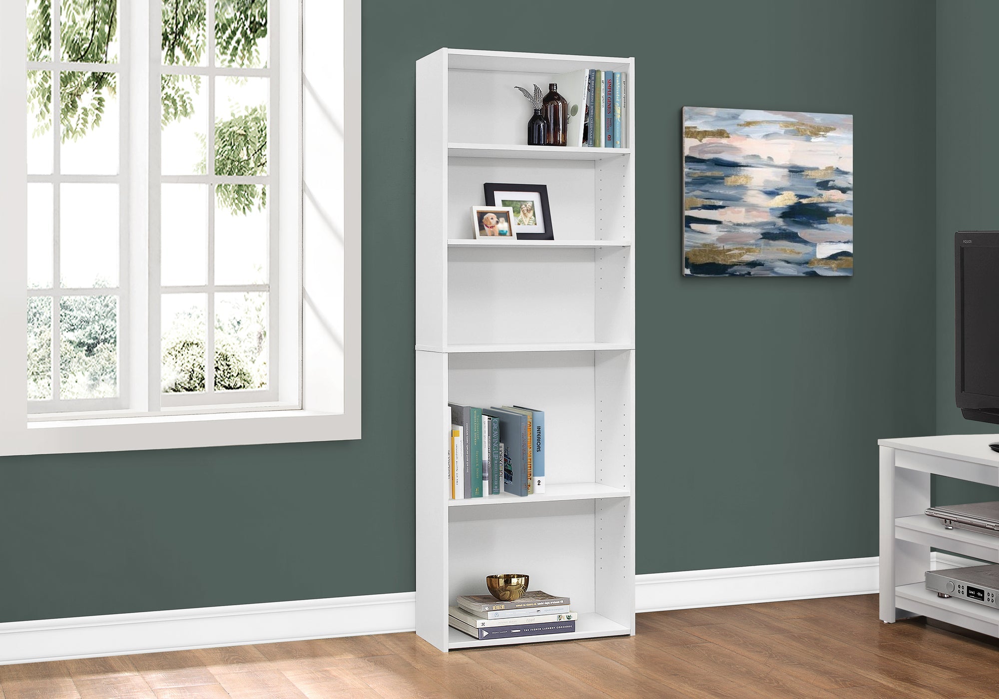 6-Tier Bookshelf - Office & Bedroom