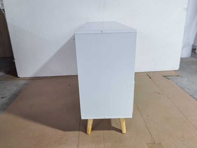 Kids Bookcase with Collapsible Fabric Drawers