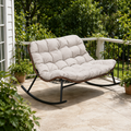 Double Wide Rocking Papasan Chair