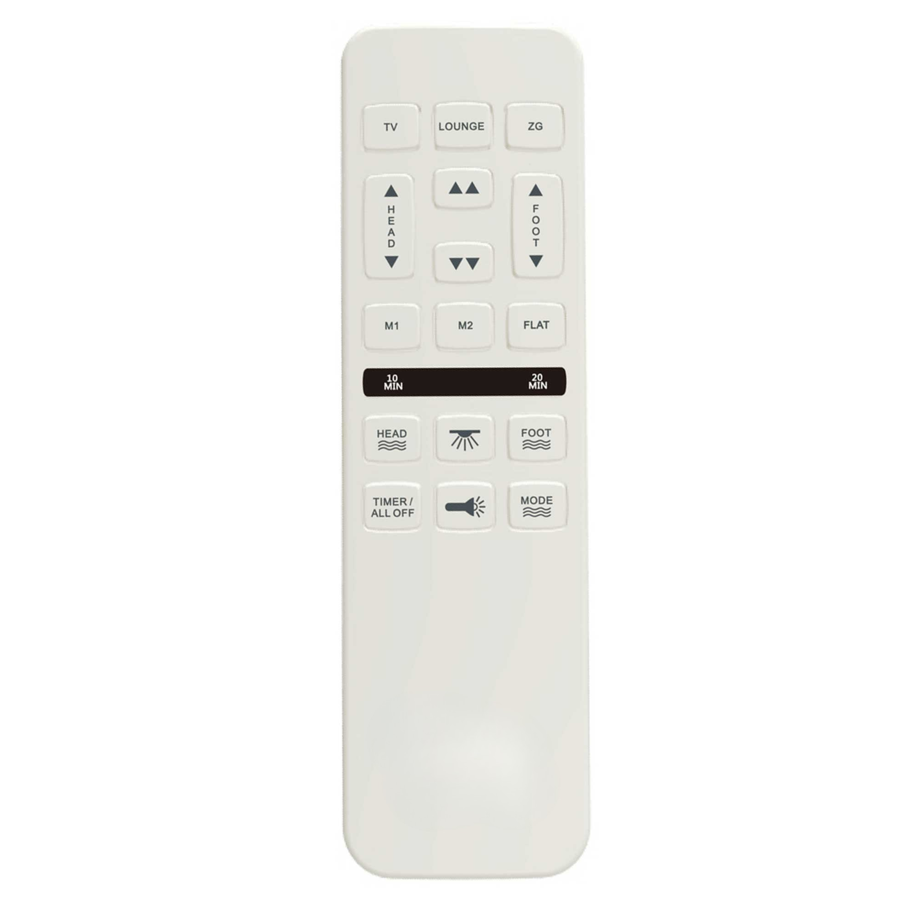Full Adjustable Bed Base with Three Vibration Modes and Head and Foot Position Adjustments
