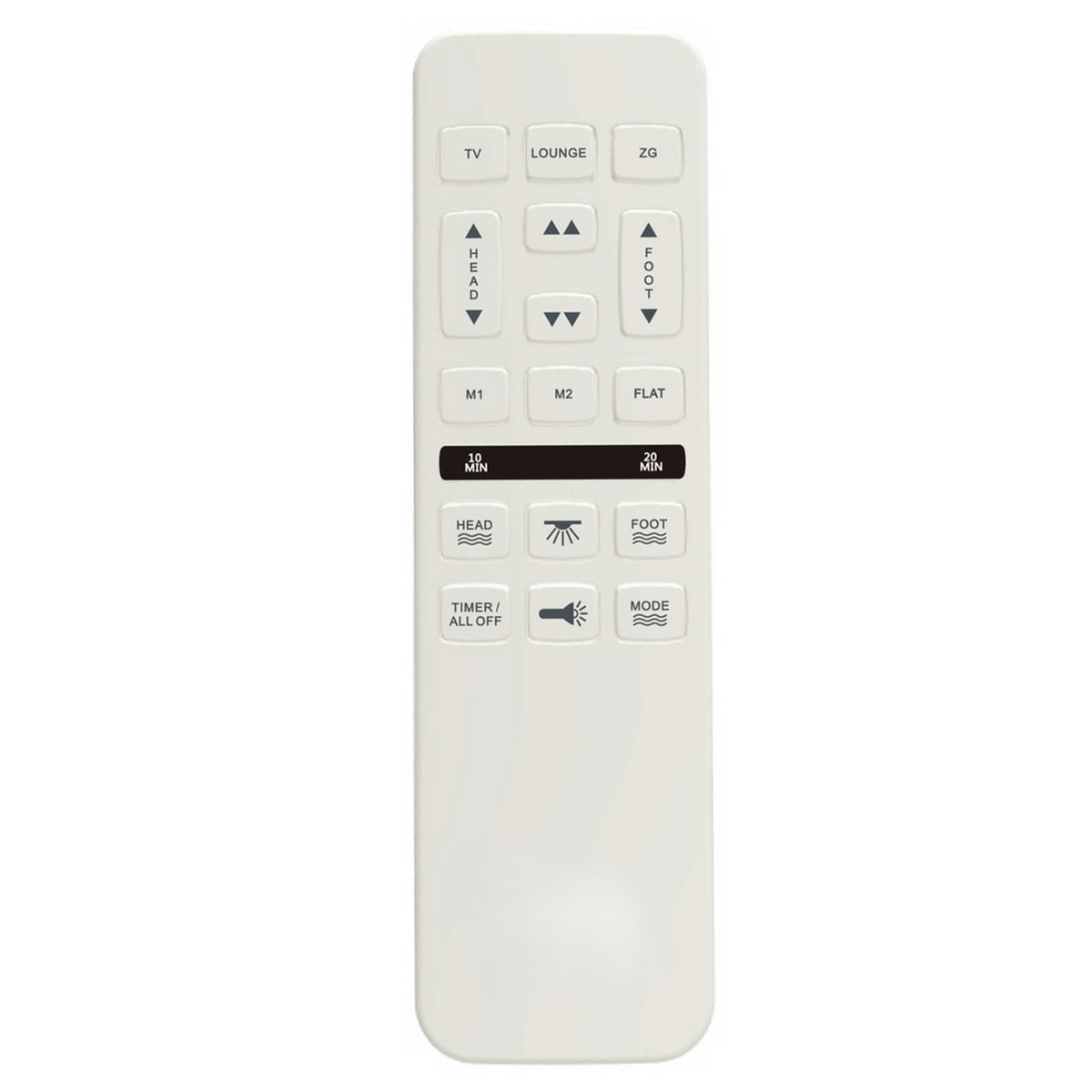 Queen Adjustable Bed Base with Three Vibration Modes