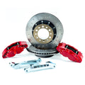 Alcon 07+ Jeep JK w/ 5x5.5in Hub 357x32mm Rotor 4-Piston Red Calipers Front Brake Upgrade Kit BKF5459AX13