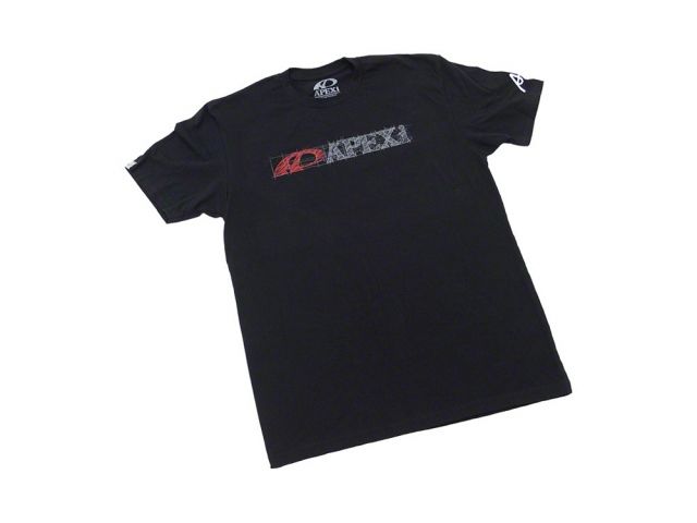 APEXi APEX Blueprint Sketch Tee - Black XL *Discontinued