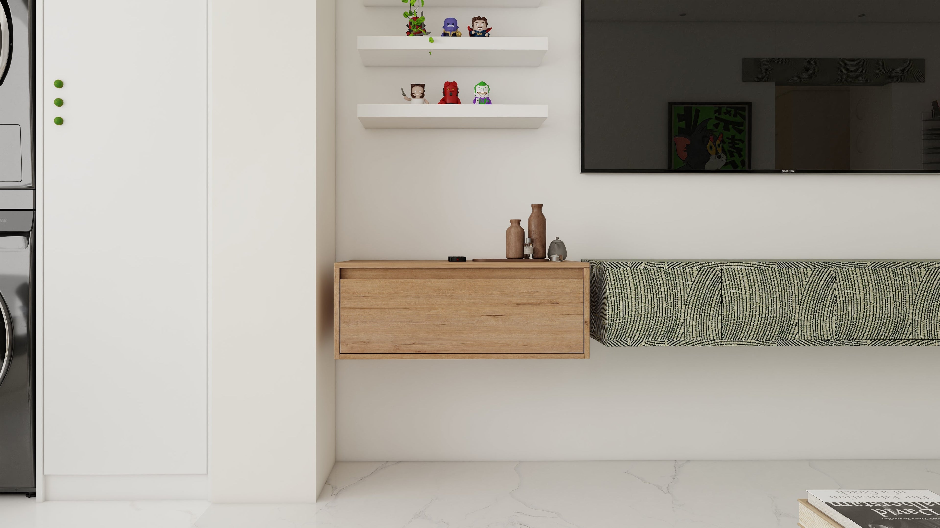 30" Bathroom Cabinet with Soft Close Drawer