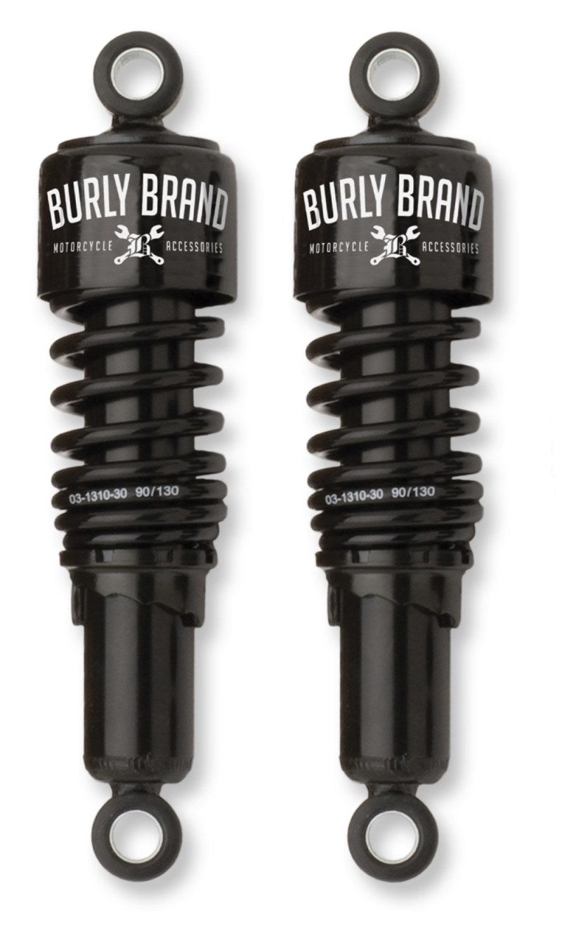 Burly Brand Shocks 10.5in Slammer - Black B28-1208B