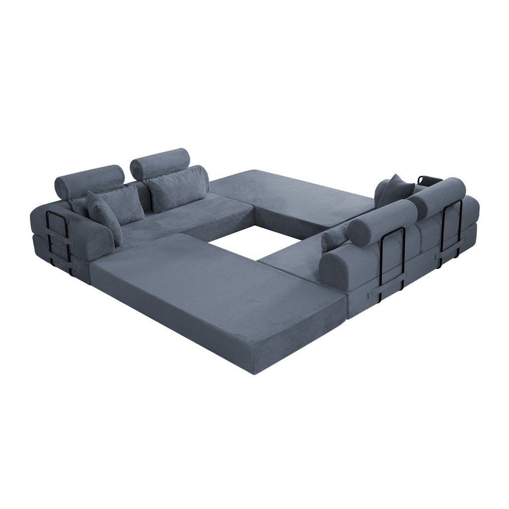 L Shape Modular Sectional Sofa - Compressed Sectional Sofa