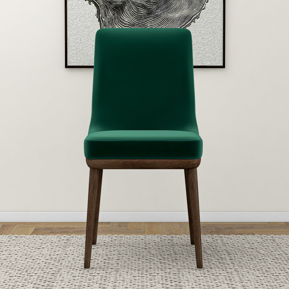 Fast Delivery Kate Mid-Century Modern Dining Chair Set of 2