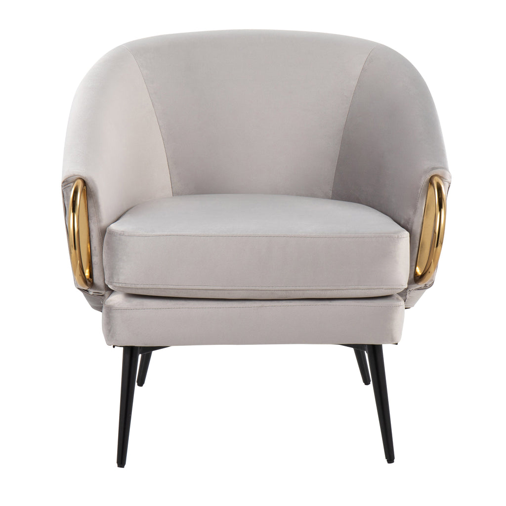 Claire Contemporary Glam Accent Chair