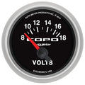 Autometer 52mm 18V Electric Voltmeter Chevrolet COPO Camaro 880874