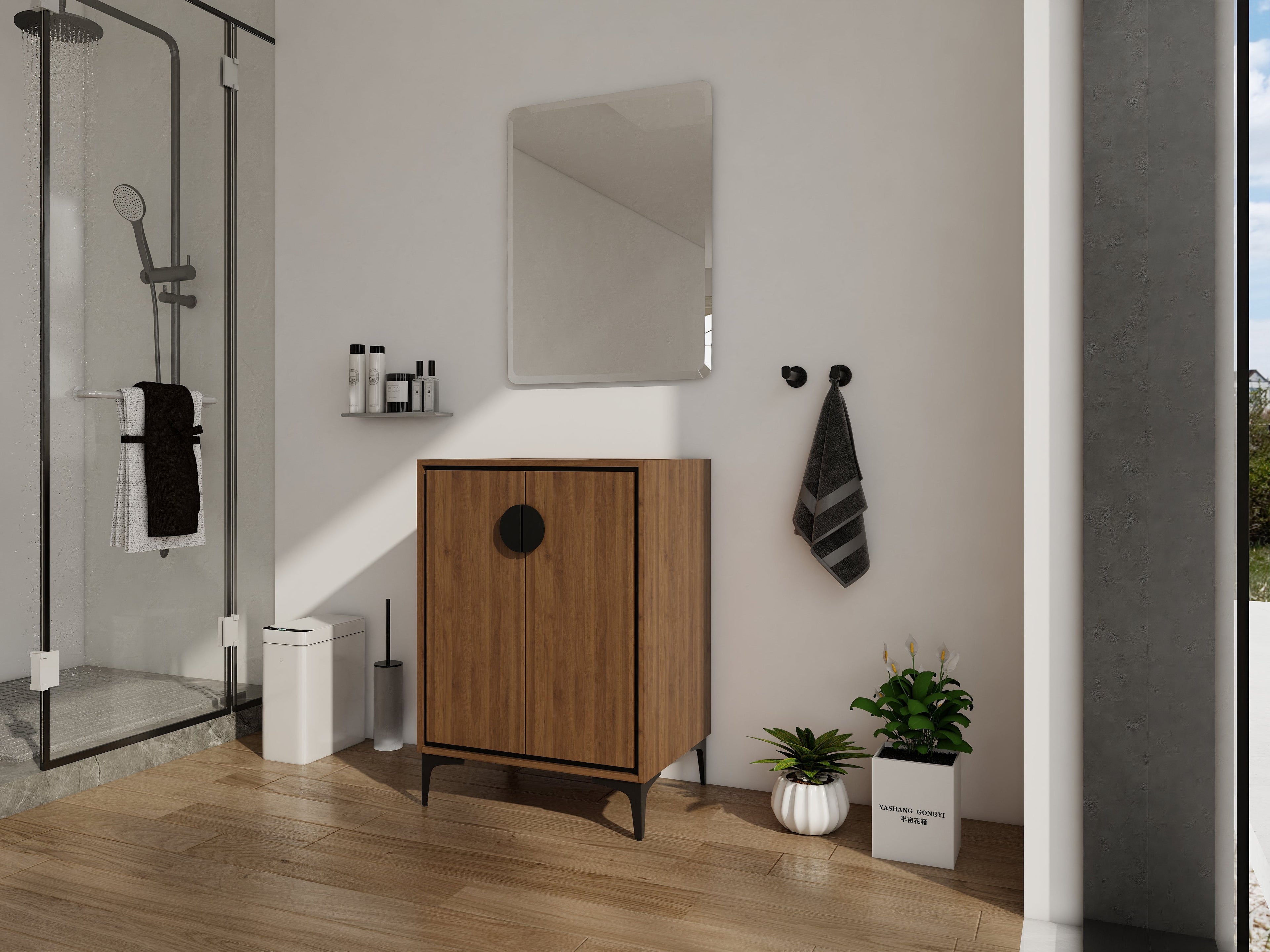 24'' Bathroom Vanity Without Top Sink