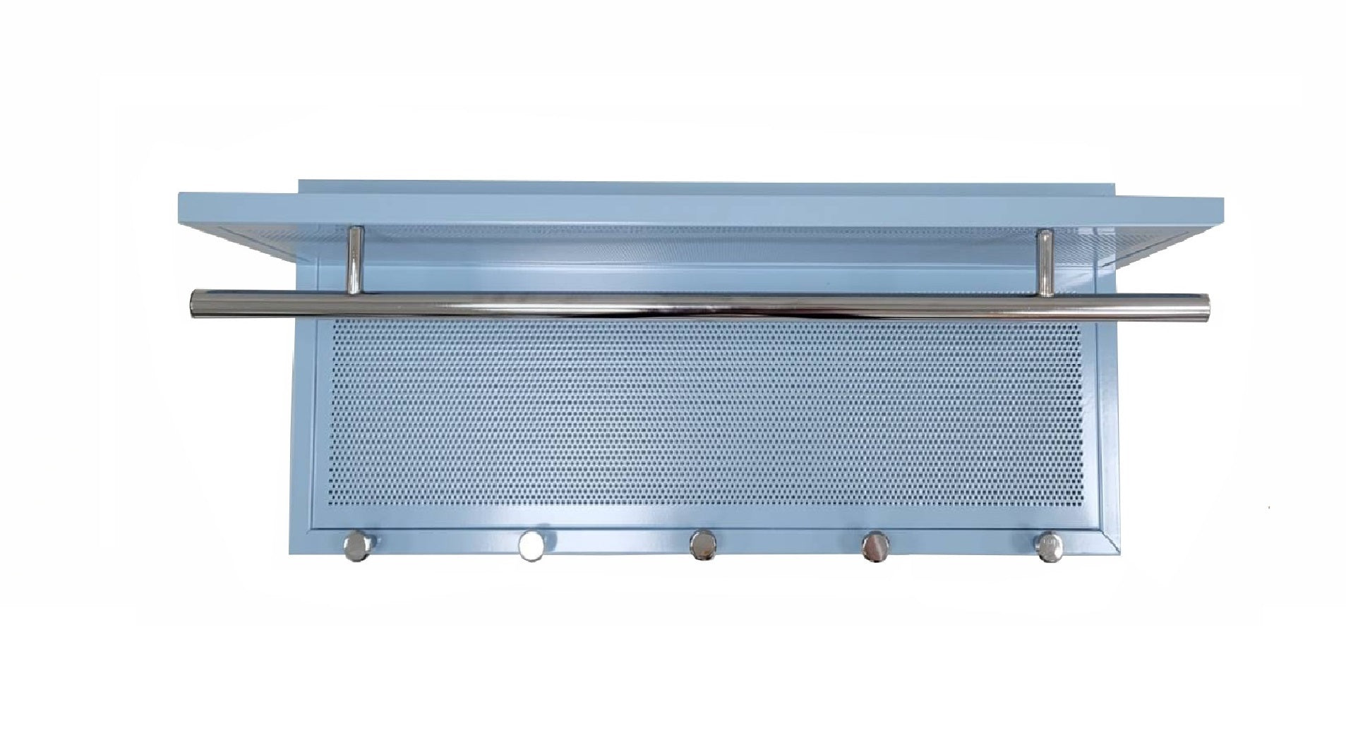 Esyspot Metal Powder Coating Hook Wall Mounted with Shelf