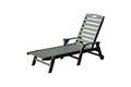Patio Lounge Chair Outdoor, HDPE Chaise Lounge