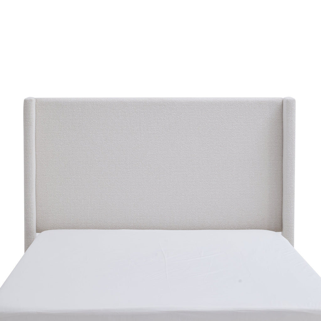 Hale Upholstered Wingback Bed Size King