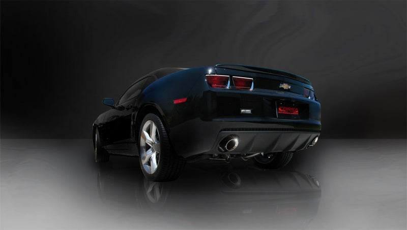 Corsa Performance 10-14 Chevrolet Camaro Convertible RS 3.6L V6 Polished Sport Cat-Back