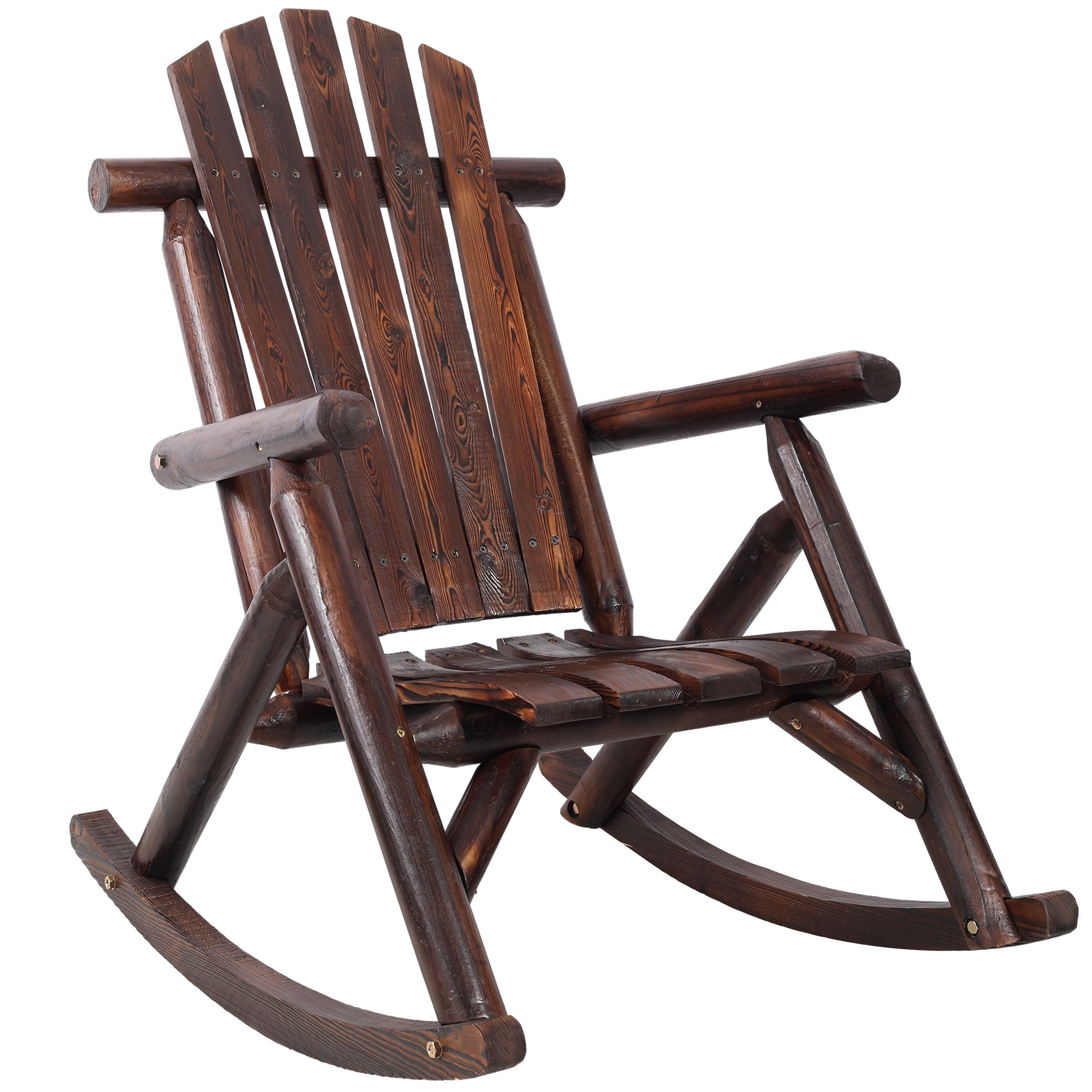 Wooden Porch Rocker Chair