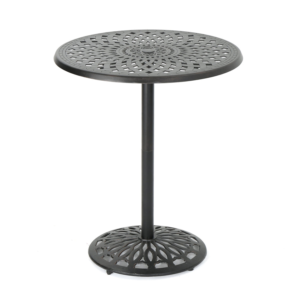 Cast Aluminium 35'' Round Bar Table