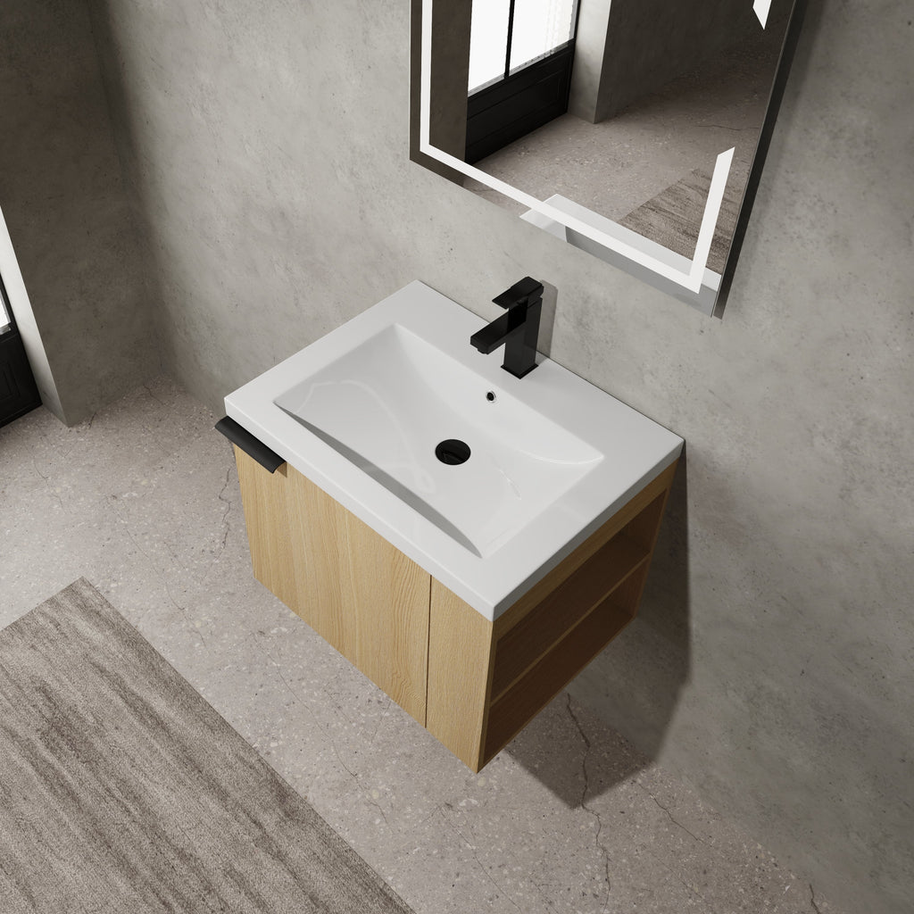 24" Bathroom Vanity Sink Combo for Big Space