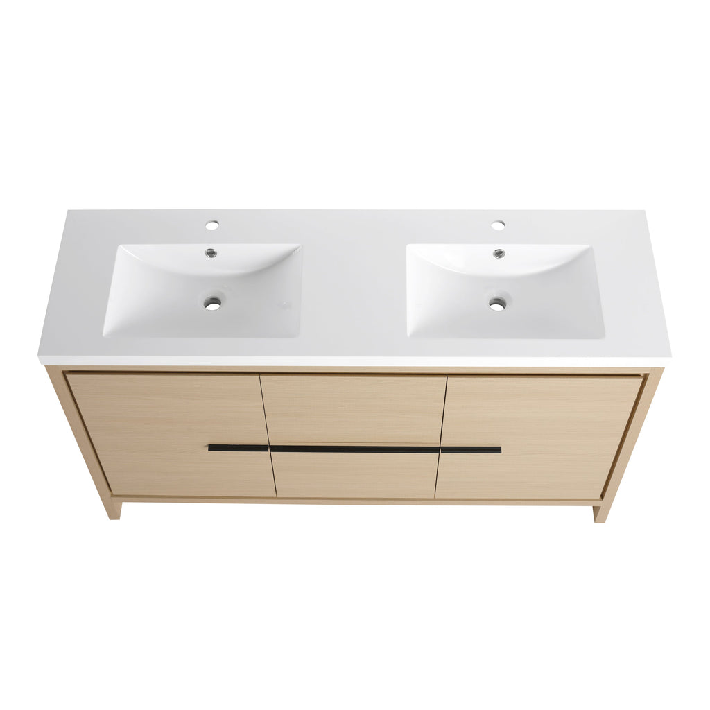 60 Inch Bathroom Resin Sink