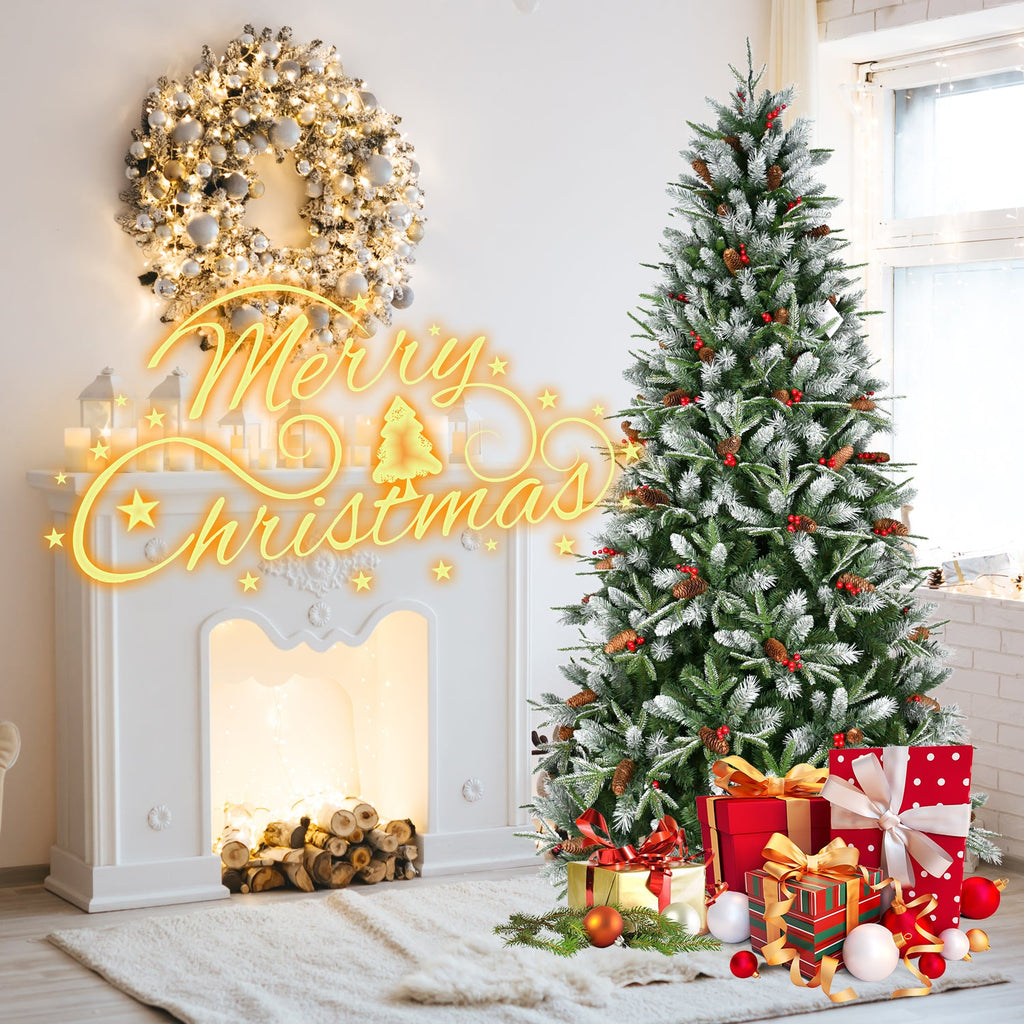 7.5FT Christmas Tree with 2514 Tips