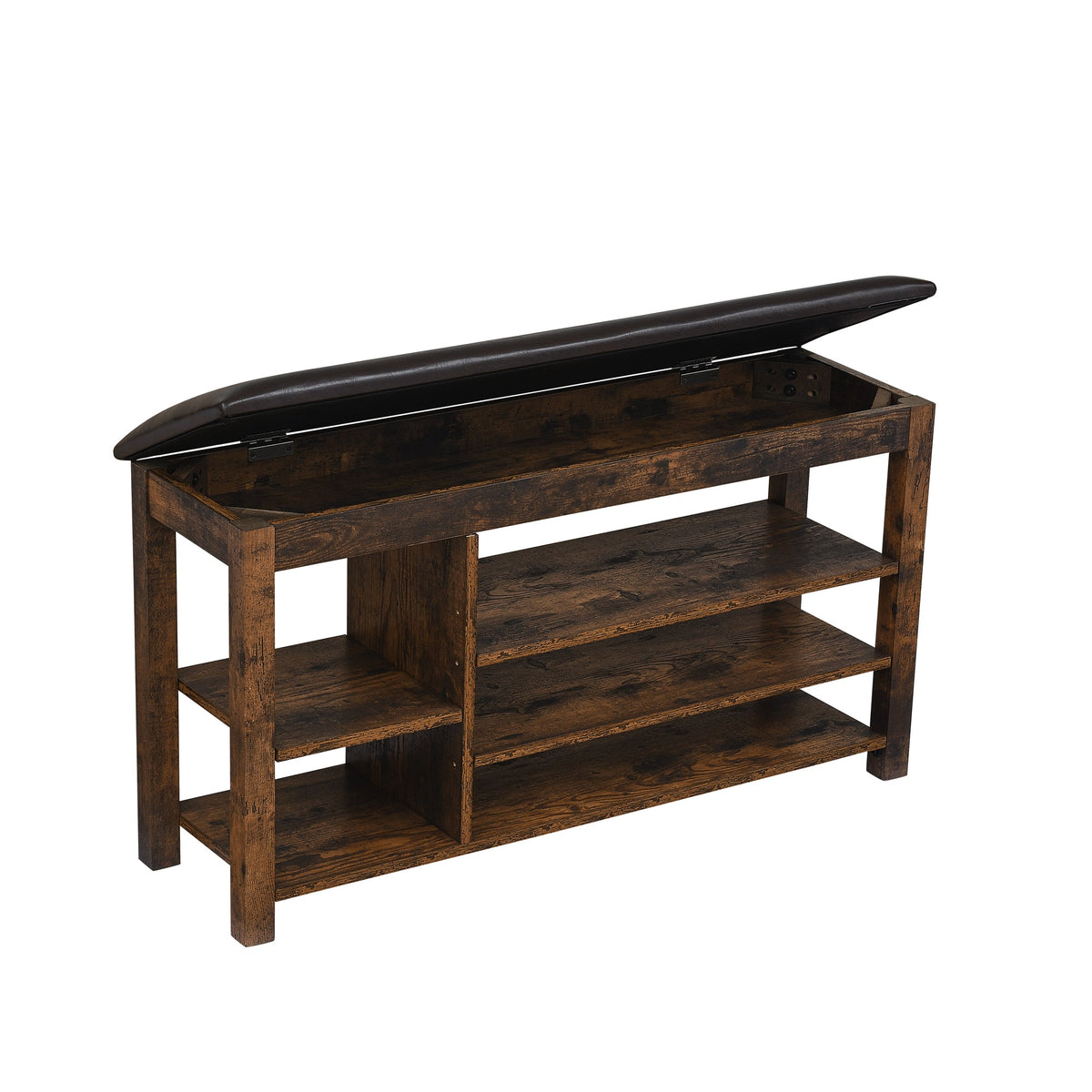 Height-Adjustable Long Shoe-Changing Bench
