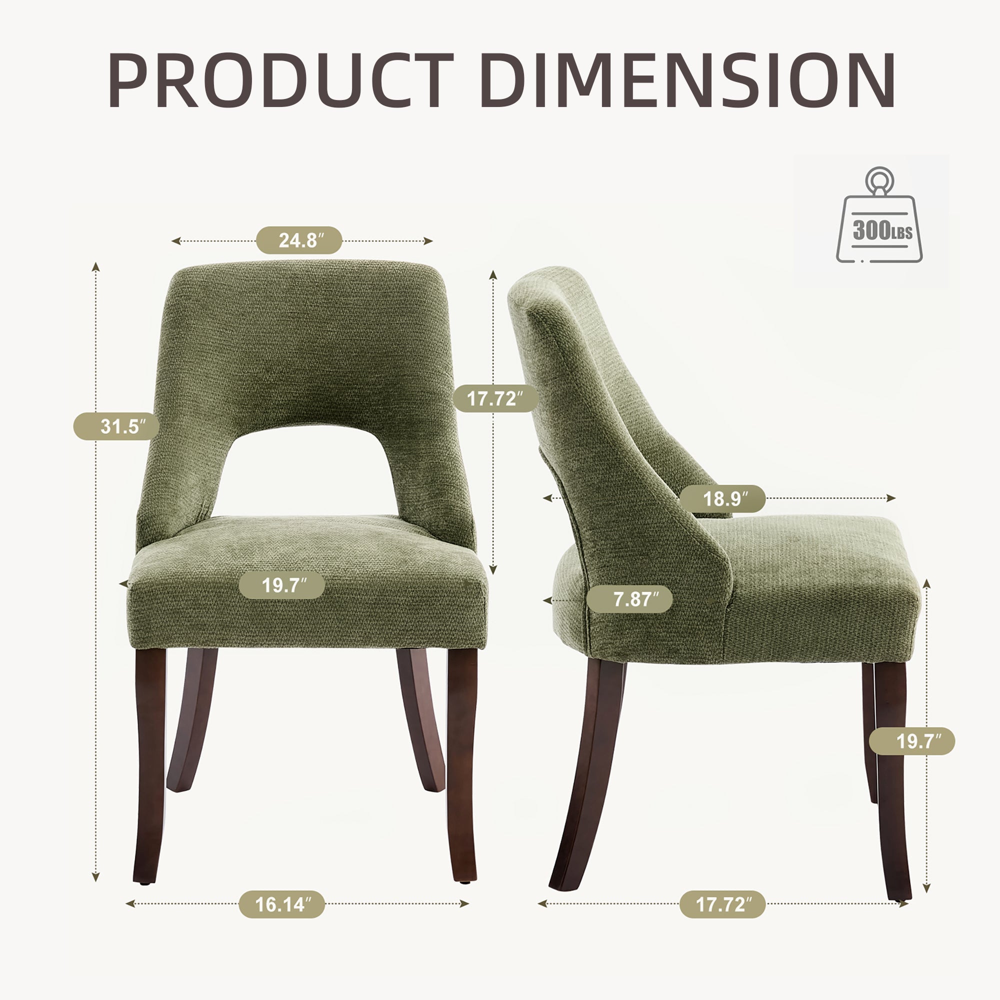 Dining Chair Set of 2