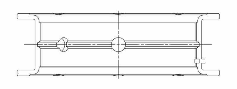 ACL Chevy V8 4.8/5.3/5.7/6.0L Race Series .10 Oversized Main Bearing Set - CT-1 Coated 5M7298HC-10