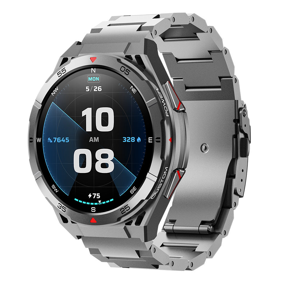 Blood Oxygen Pressure Compass Fitness Tracker