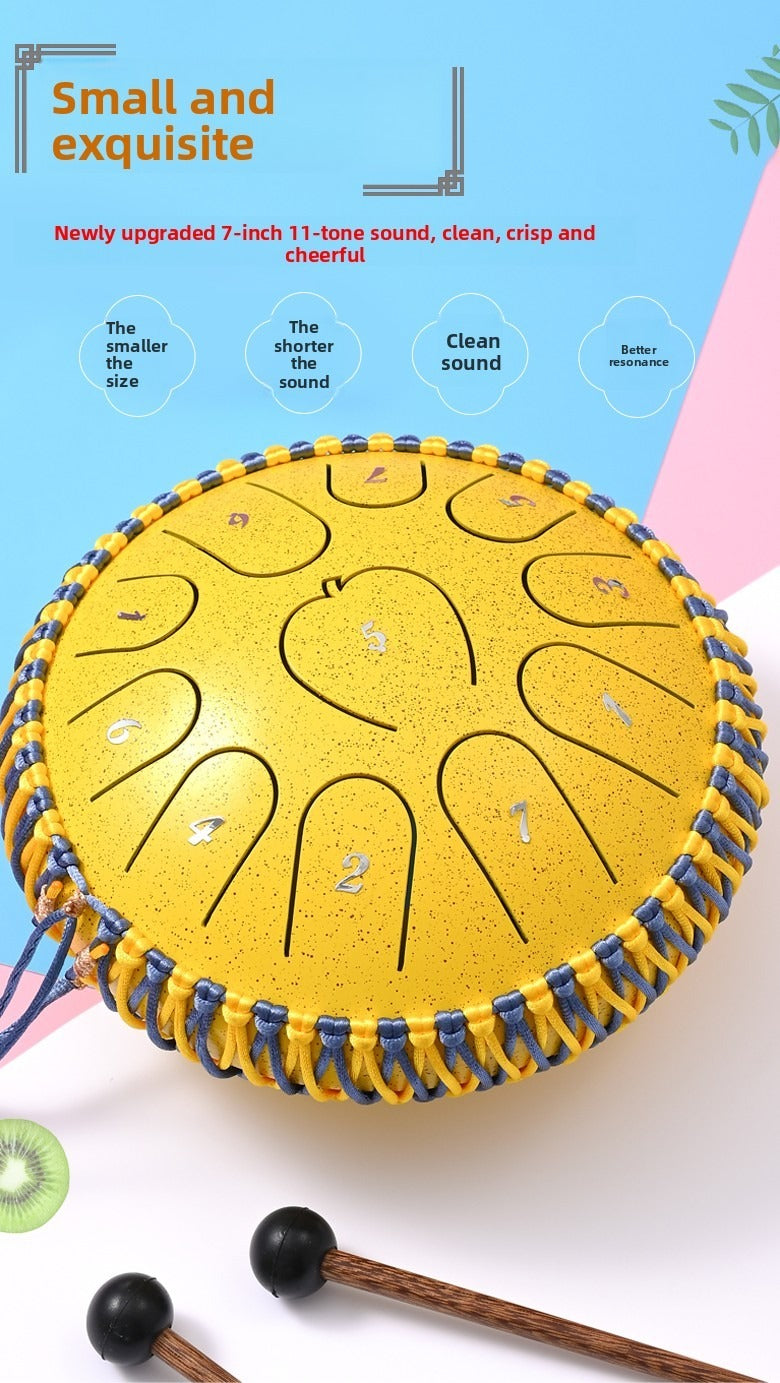 Apple-Shell Ethereal Steel Tongue Drum