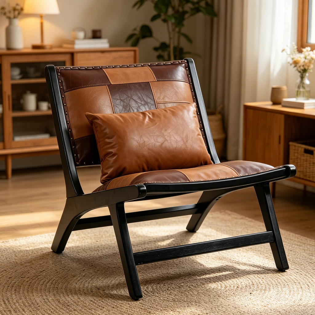 Modern Boho Accent Chairs for Living Room