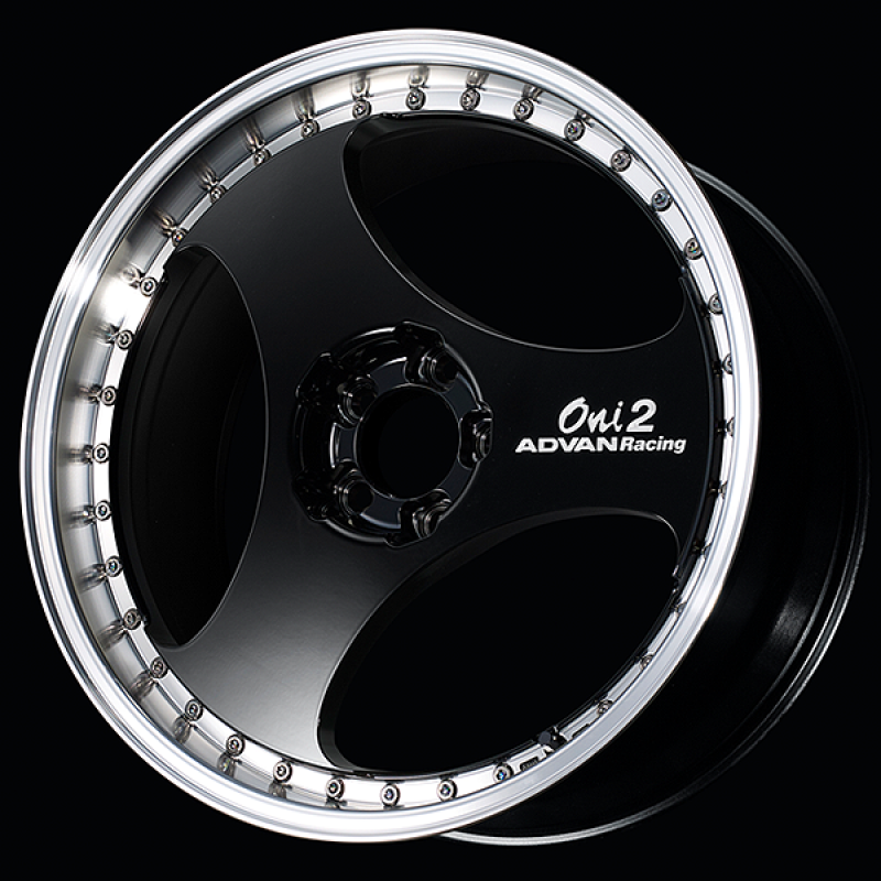 Advan ONI2 Progressive 20x9.0 / +39 Offset / 5x114.3 / 73mm Bore / Machining and Racing Gloss Black YAYP0I39EBF