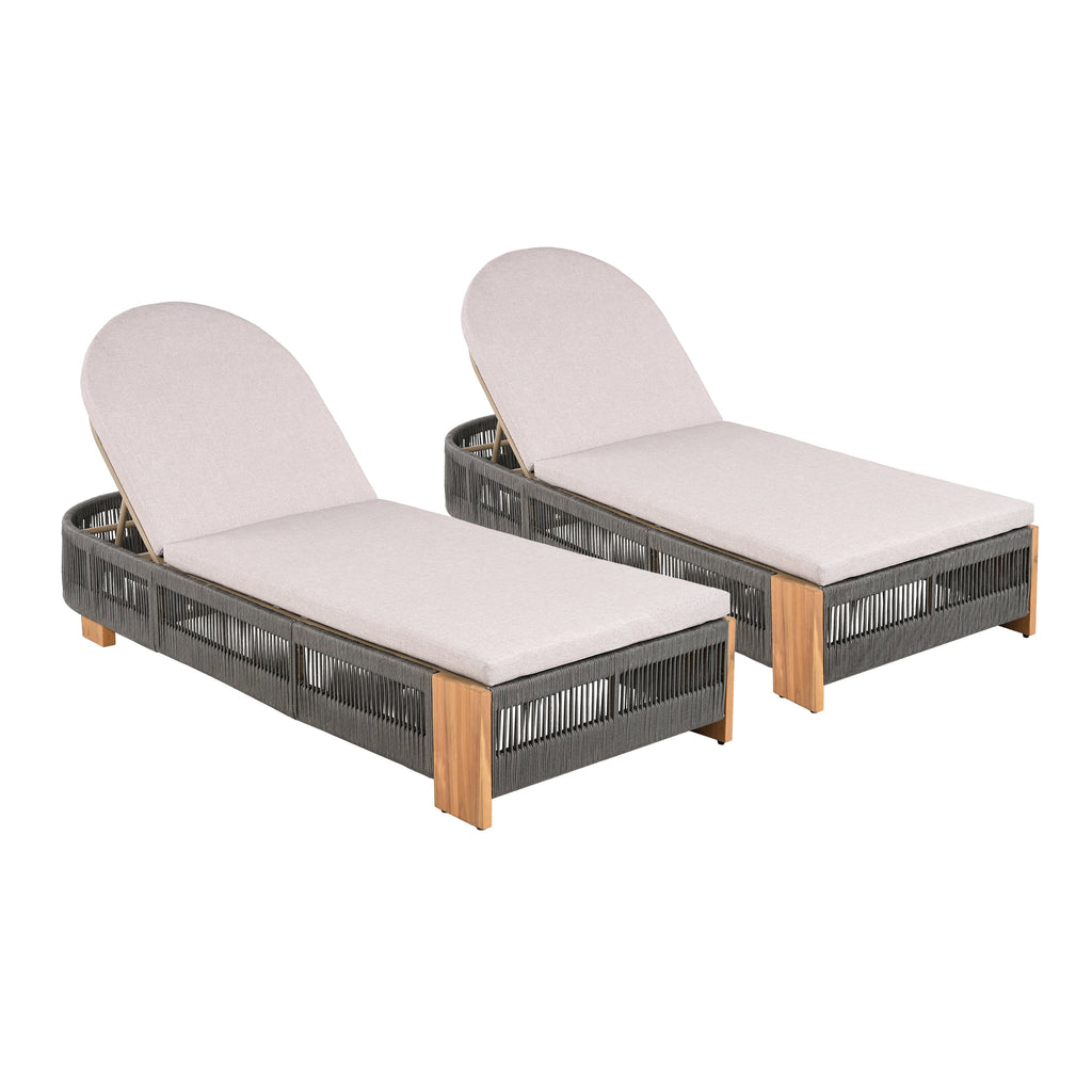 Outdoor Chaise Lounge Chair