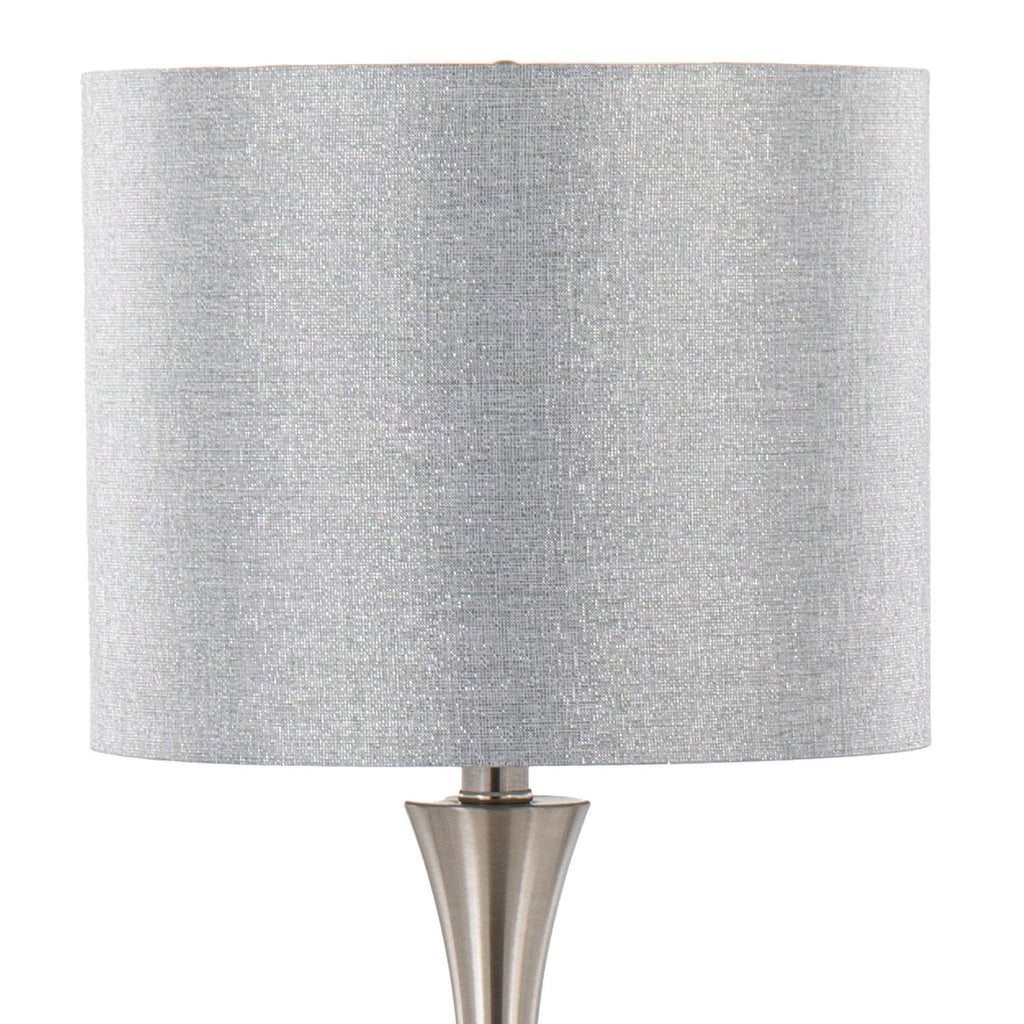 24" Contemporary Metal Table Lamp