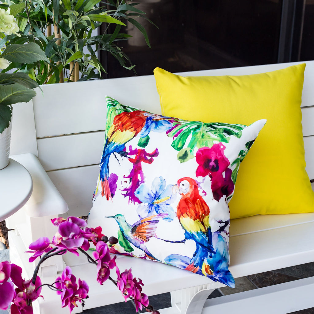 Tropical Parrot - Outdoor & Indoor Pillowcase